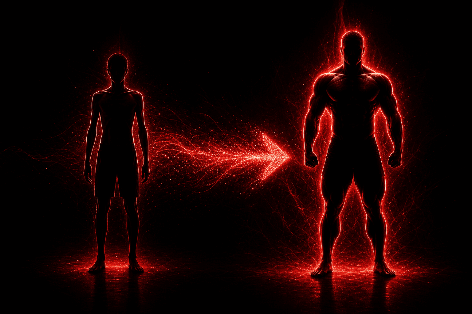 BUILD MUSCLE — goal visualization